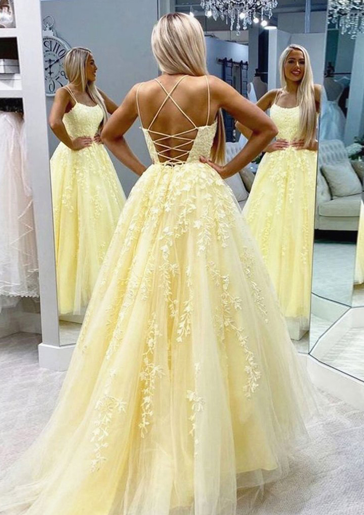tulle formal dresses Stacees Prom Dress Ball Gown Long Tulle