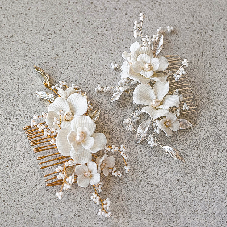 Simple Ladies Headpieces With Beads