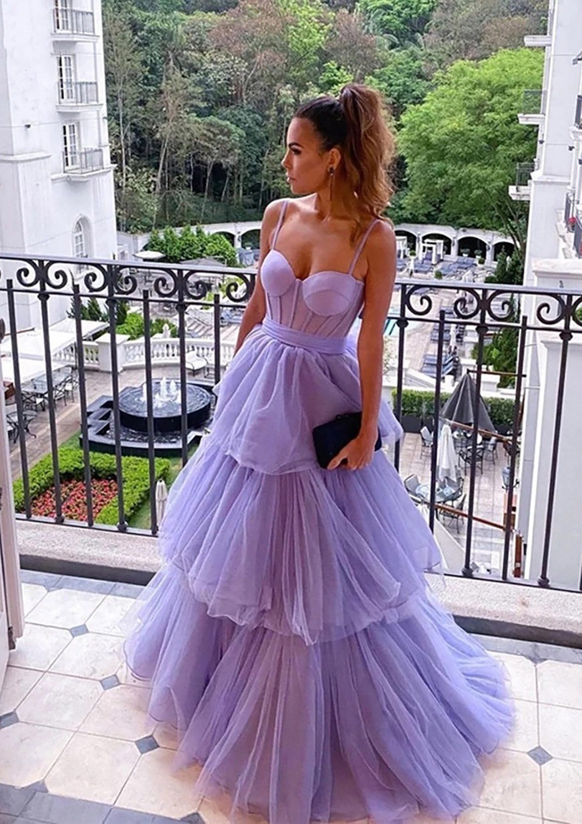 long a line dress A-Line One Shoulder Satin Beads Dark Blue Long Prom Dress, Blue Long Evening Dress US 4 / Dark Blue