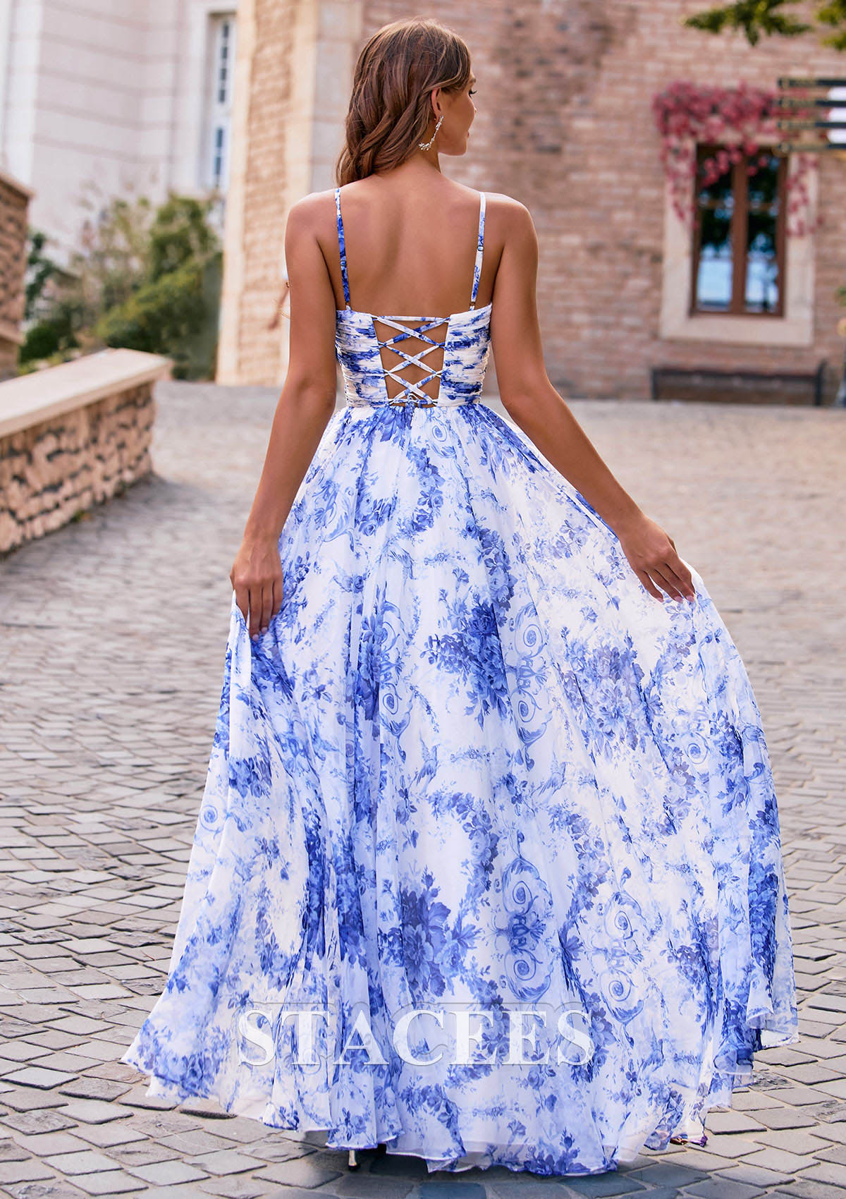 floral chiffon print cut out maxi dress Green Floral Chiffon Print Cut Out Maxi Dress