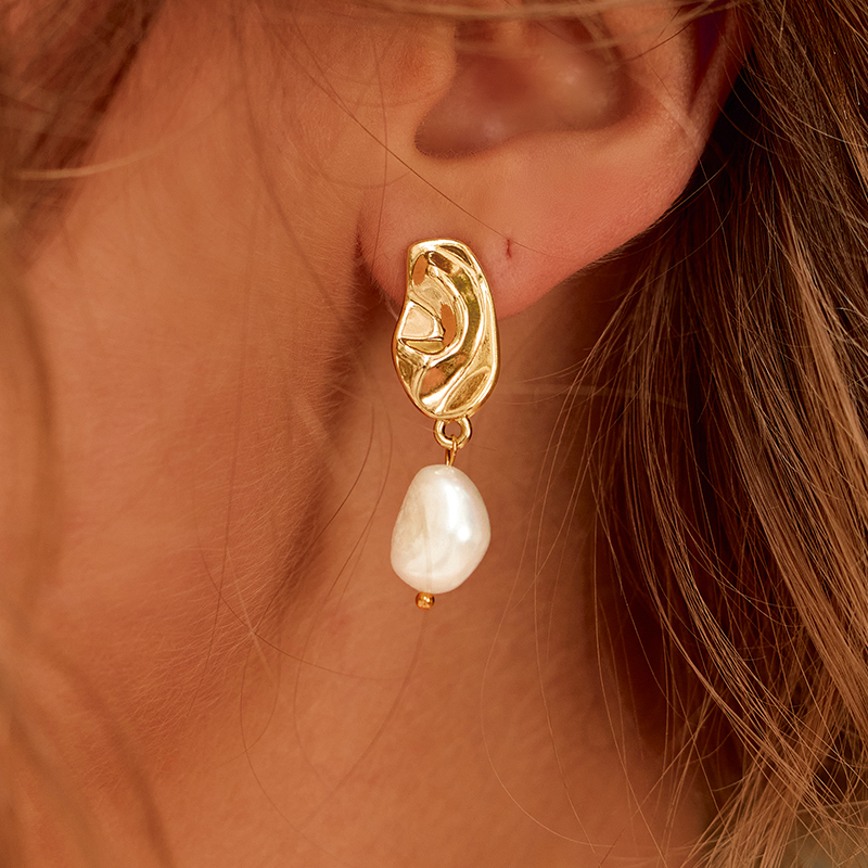 Charming Elegant Exquisite Girls' Pearl Earrings