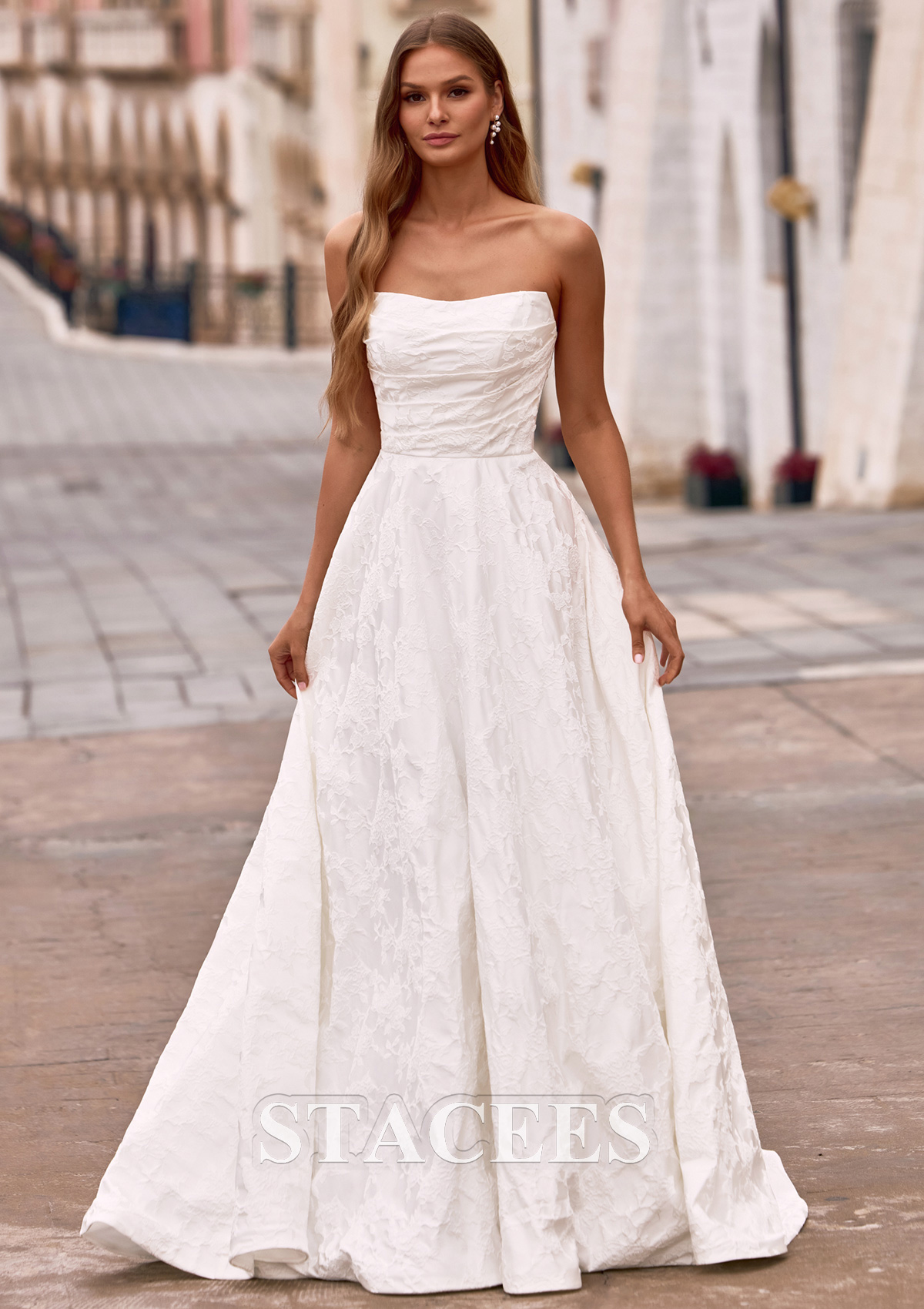 ruched a line wedding dress A-line Wedding Gown with Ruched Sweetheart Bodice