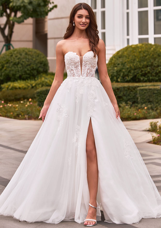 White STACEES | The Elegance of Design in Fashion Bridal