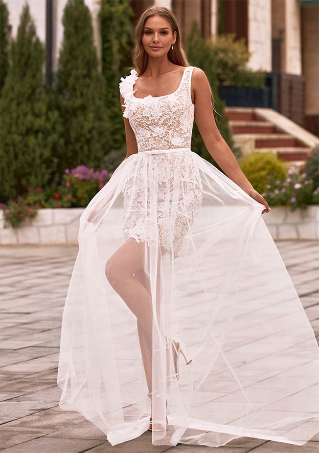 beach wedding dress champagne Rustic Wedding Dress, Boho Wedding Dresses